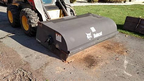 sweeper attachment skid steer|bobcat sweeper attachment for sale.